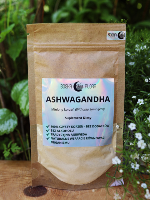 ASHWAGANDHA KORZEŃ 100% Suplement diety ASHWAGANDHA KORZEŃ 100% Suplement diety